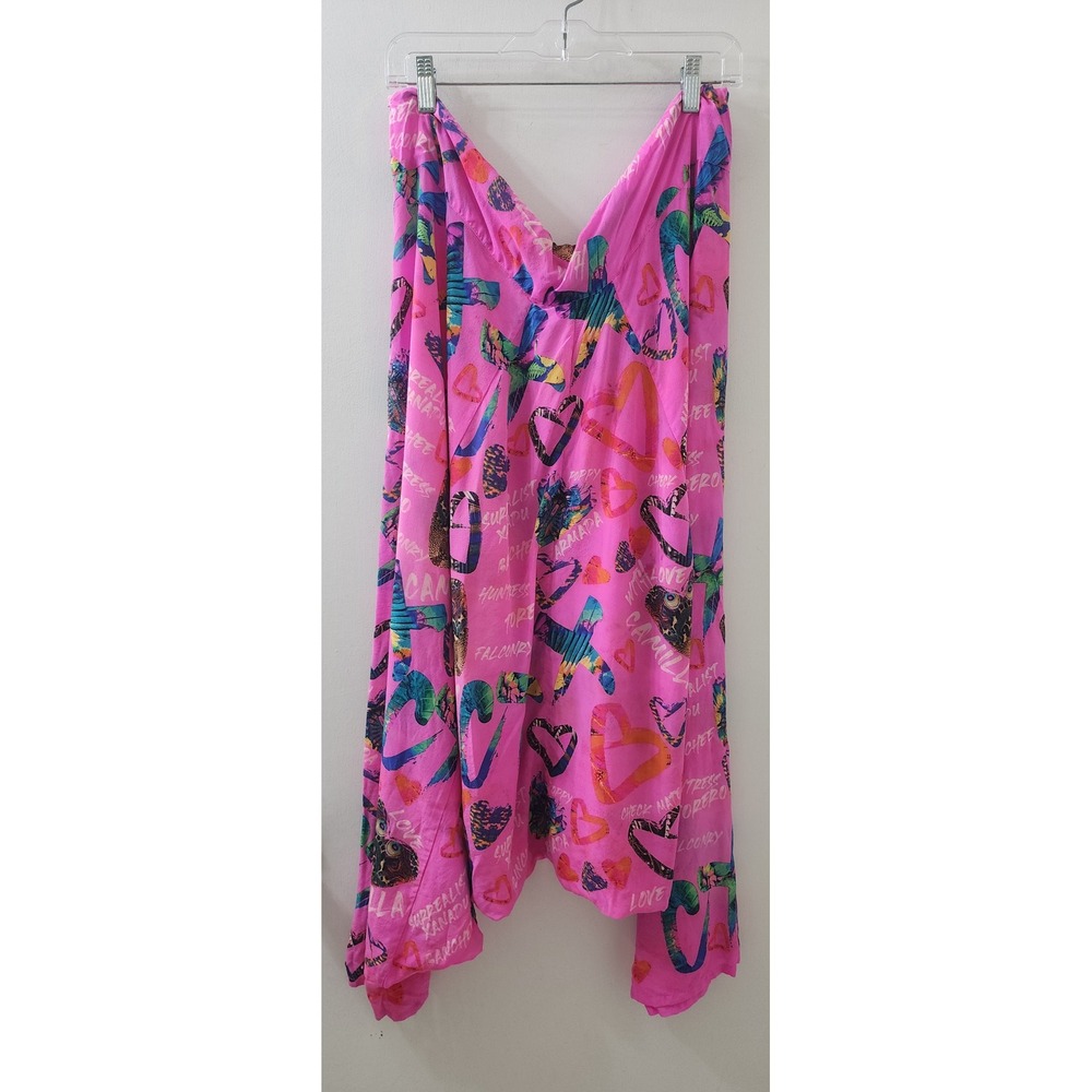 Camilla Pink Heart Leopard Print Silk sarvel trousers OS - Picture 9 of 12